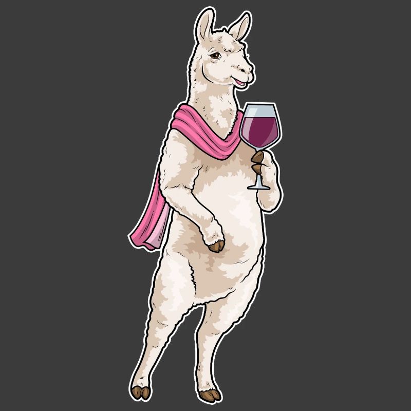 Lama Rotwein