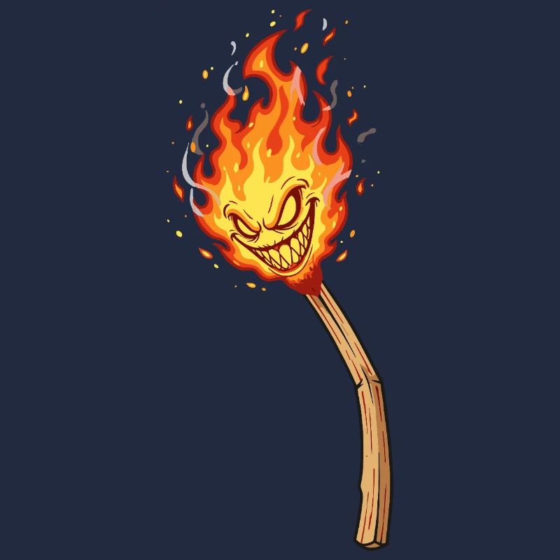 Lodernder Flammenkobold