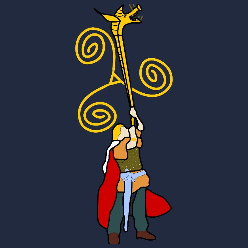 Gallic warrior at Carnyx