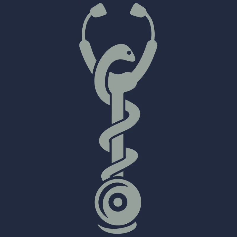 Arztlogo Schlange klein