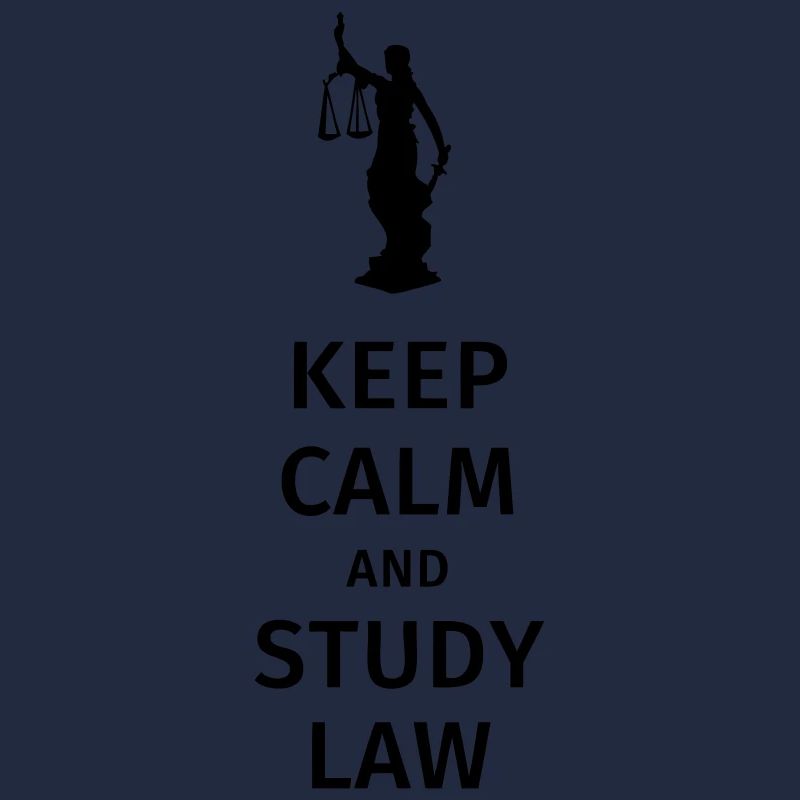 keep calm and study law