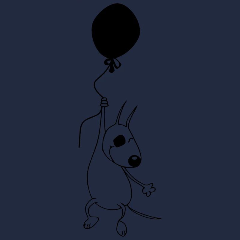 Bully mit Luftballon