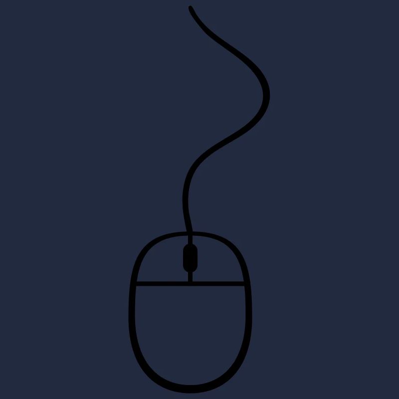 câble d'ordinateur souris clic de commande pc ordi