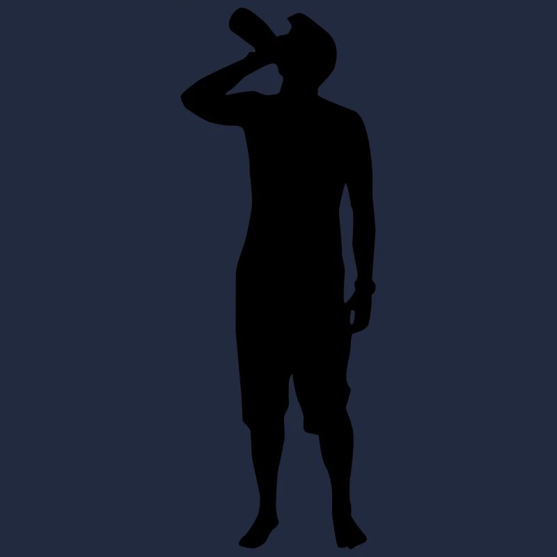 drinking man