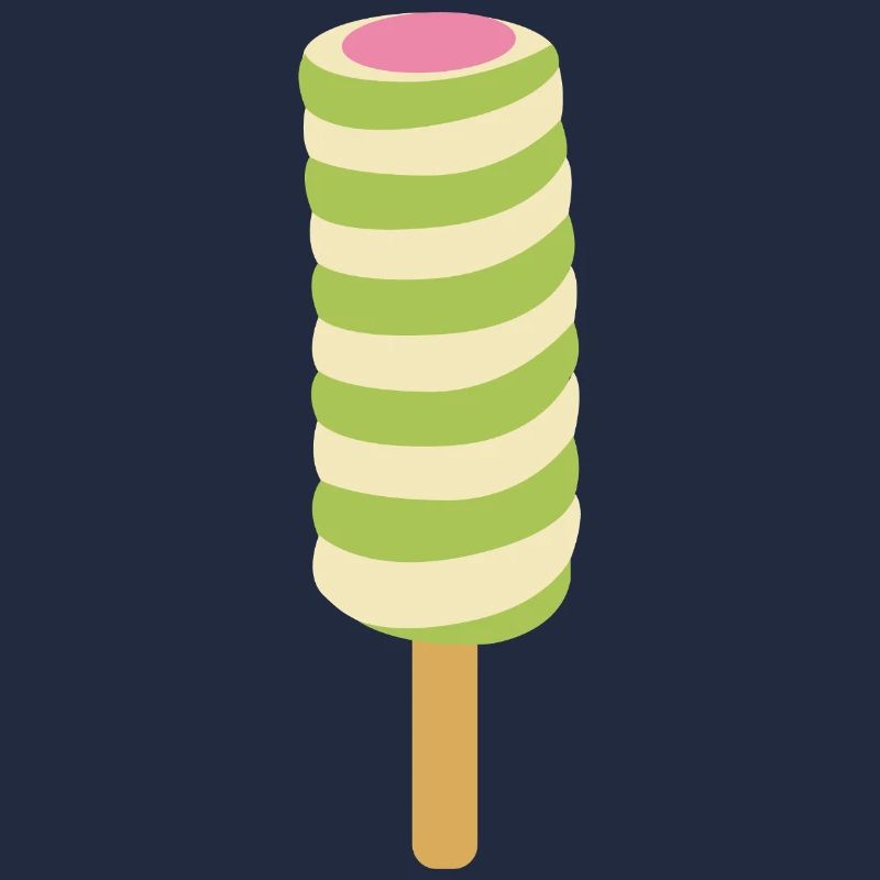 Glace spiralée