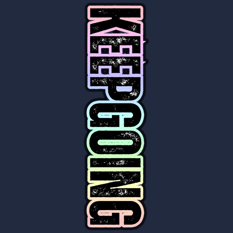 KEEP GOING - Thème vertical pastel