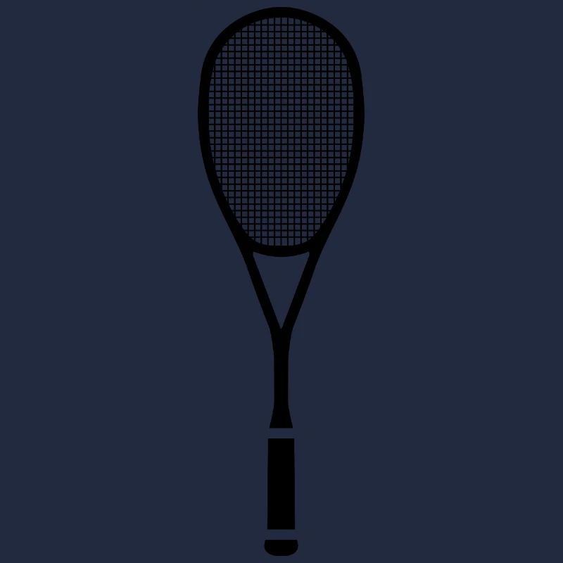 Raquette de squash divisée