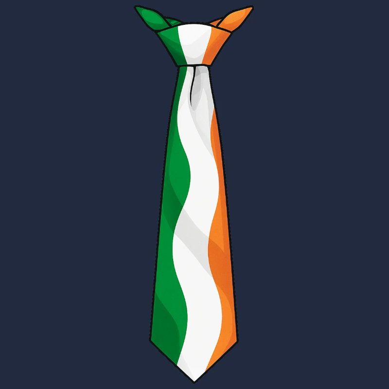 Cravate d’Irlande – Conception du drapeau