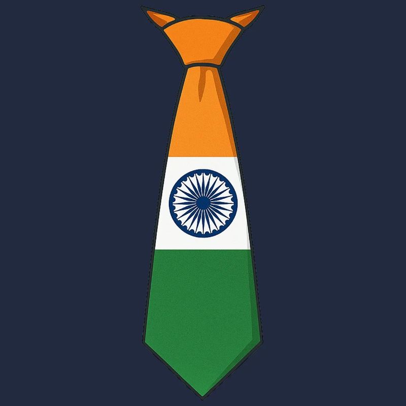 Cravate de l’Inde – Drapeau