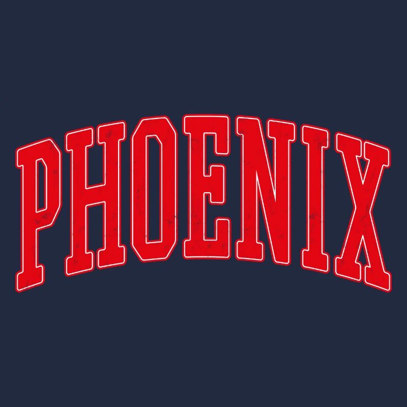 Phoenix Bogen-Schriftzug