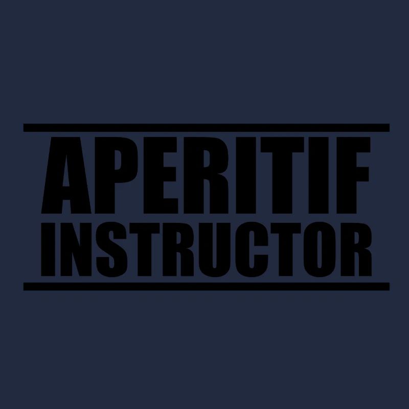 Aperitif-Lehrer-Logo T-Shirt