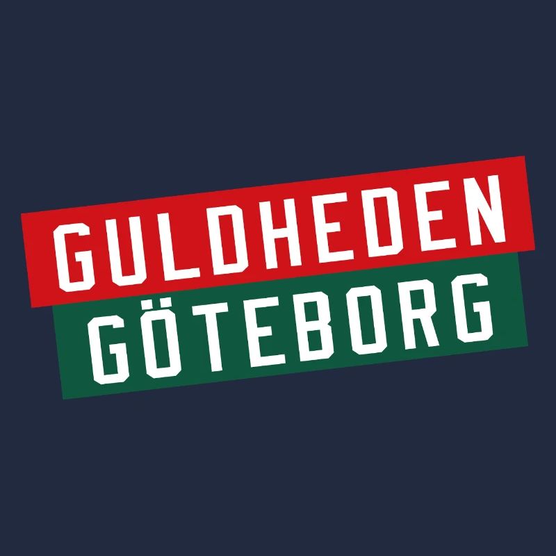 Logo rayé de Guldheden Göteborg