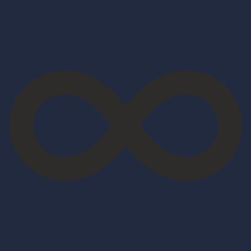 Unendlichkeitszeichen – Minimalistisches Infinity 