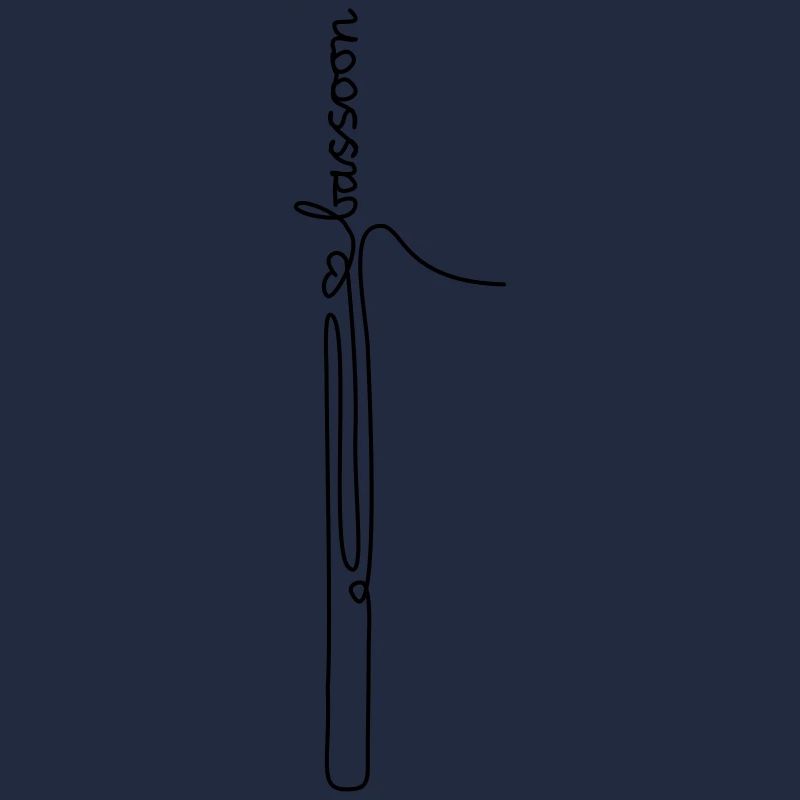 one line bassoon