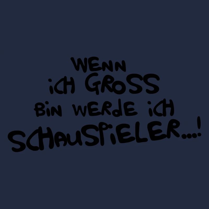 Ich werde Schauspieler