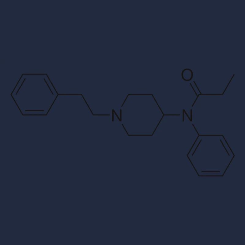 Fentanyl Strukturformel