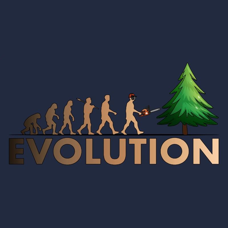 Kettensägen Evolution Farbe