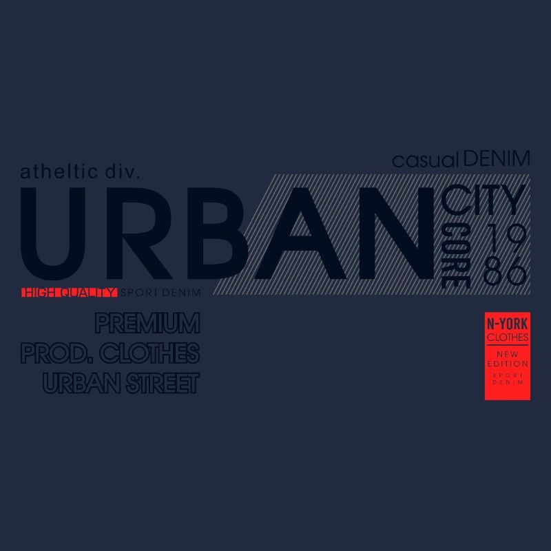 Urbane Denim-Skyline