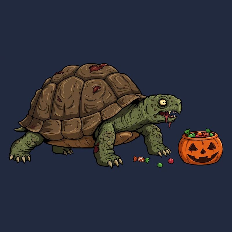 Haunted Turtle Halloween Candy