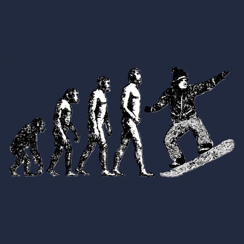 Évolution vers le design grunge du snowboarder