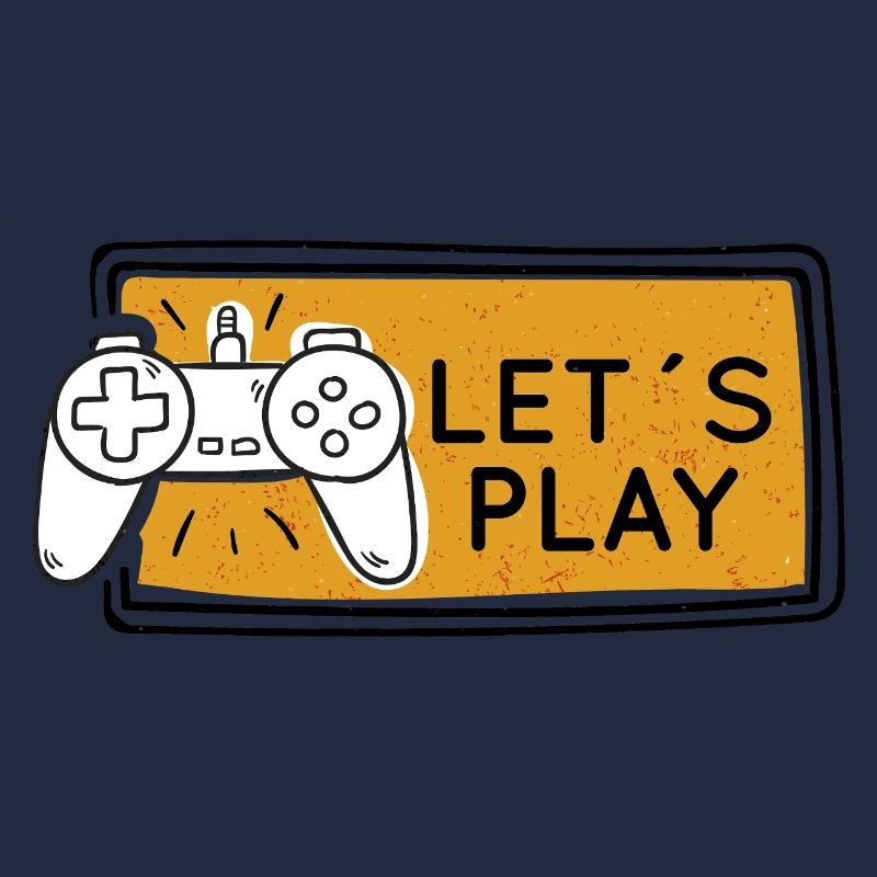 Let's Play Gaming Controller-Grafik