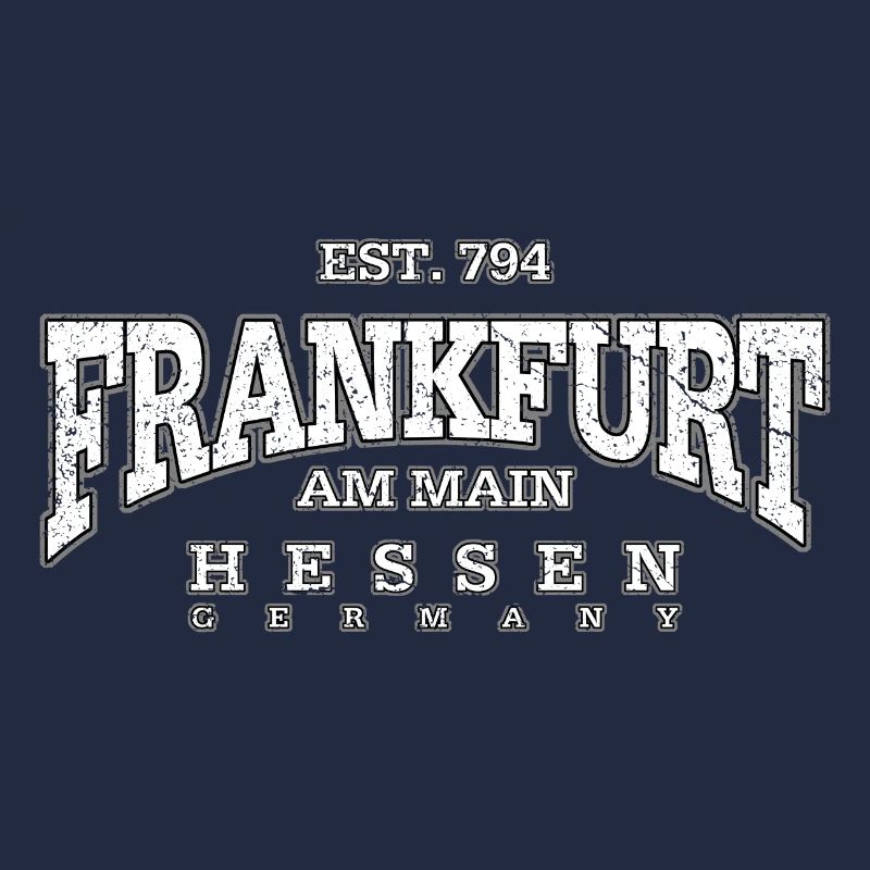 Frankfurt am Main (white oldstyle)