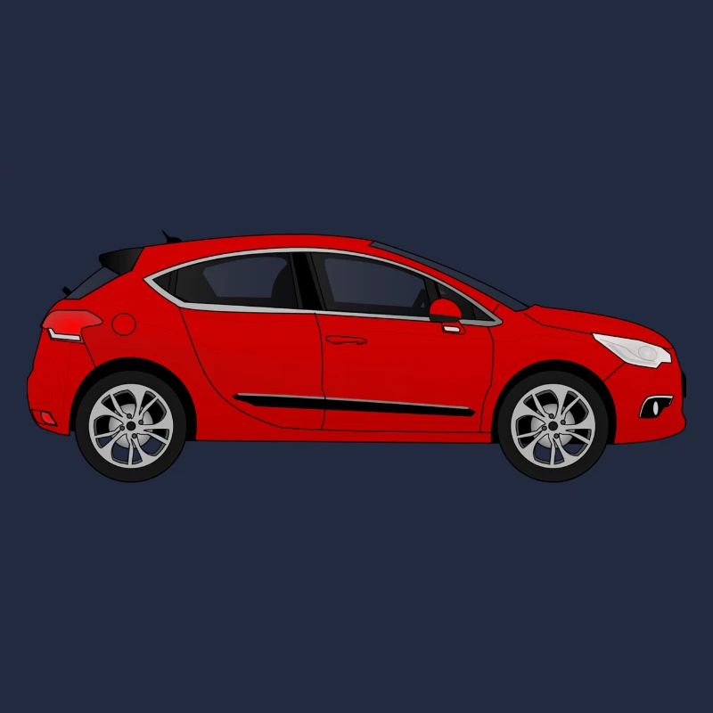 Rotes Auto