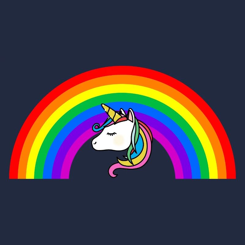 Regenbogen Einhorn