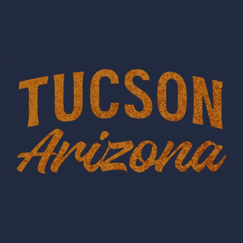 Tucson Arizona Rustic Script