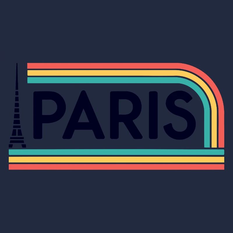Paris Arc-en-ciel Rétro