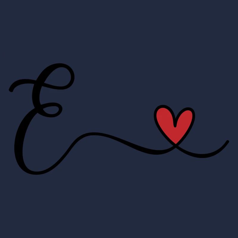 Monogramme de la lettre E
