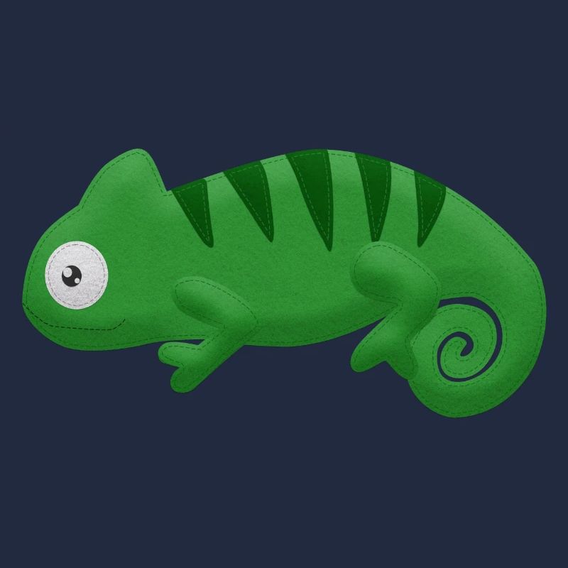Felt Chameleon