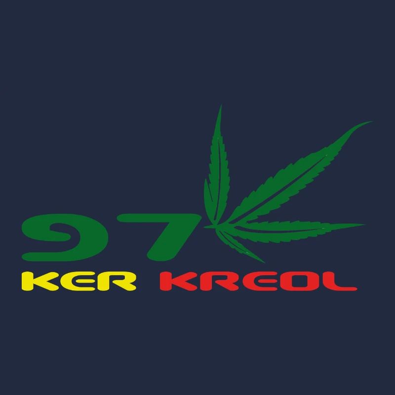 Design Cannabis Leaf Afrika