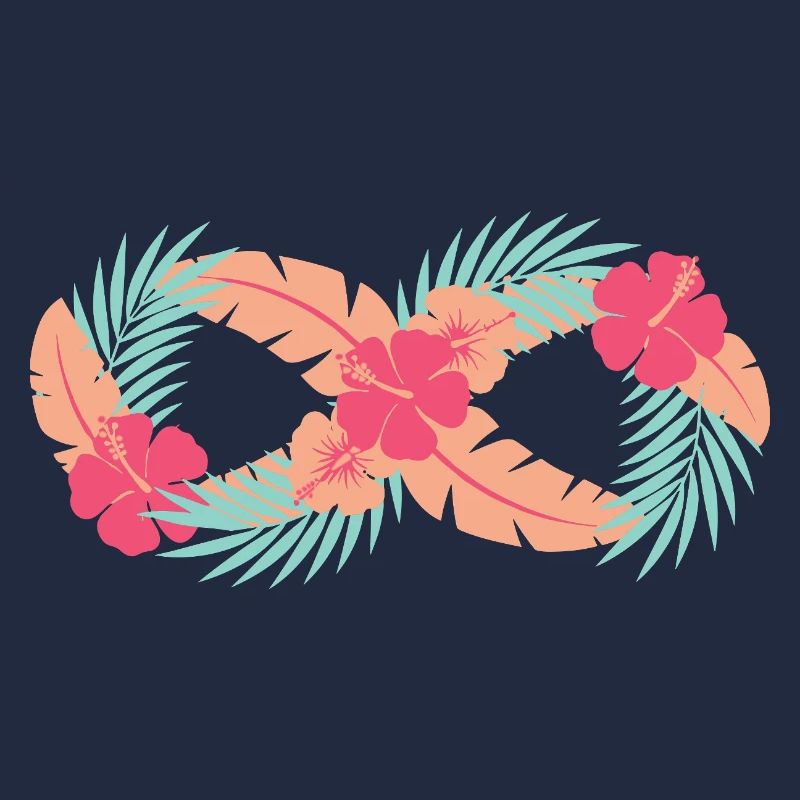 Tropical Hibiscus Circle