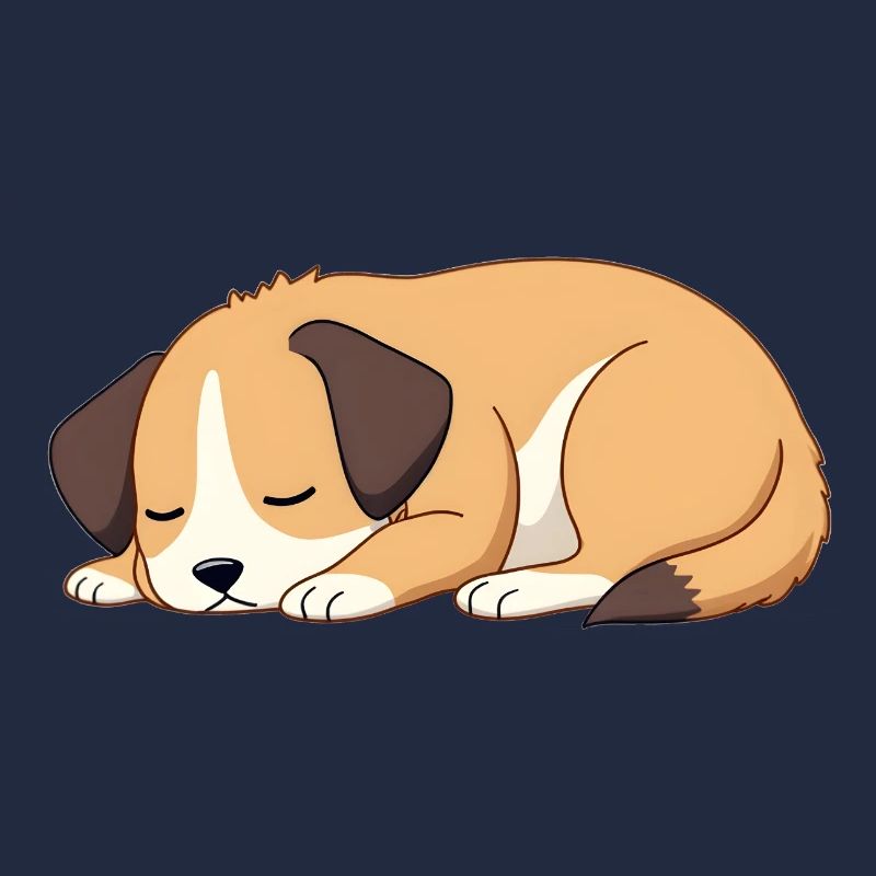 chien endormi