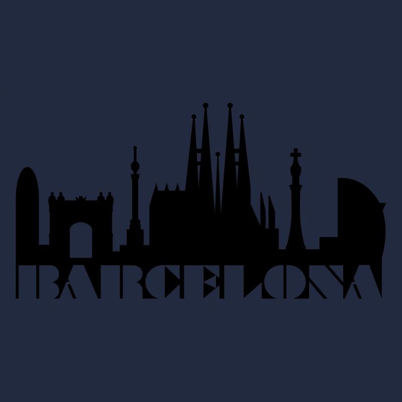 Skyline Barcelona Spain