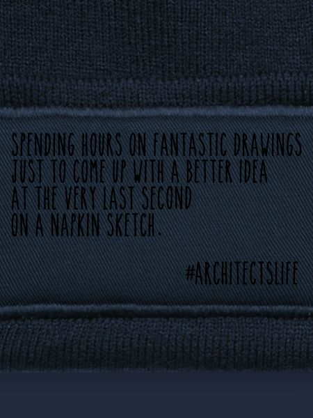 Architects and napkins