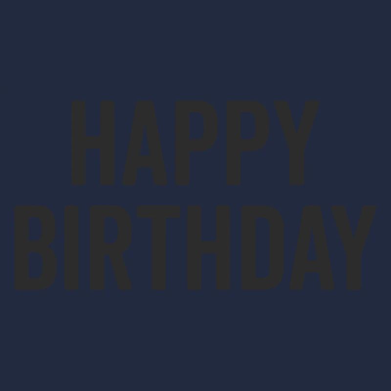 Happy Birthday