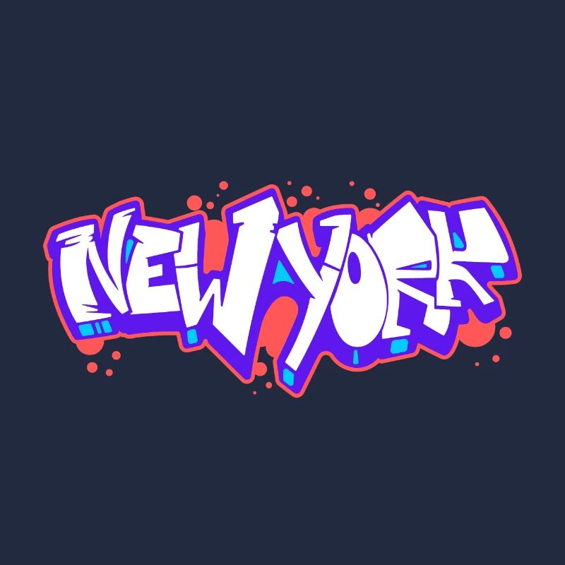 Graffiti horizontal de New York 1