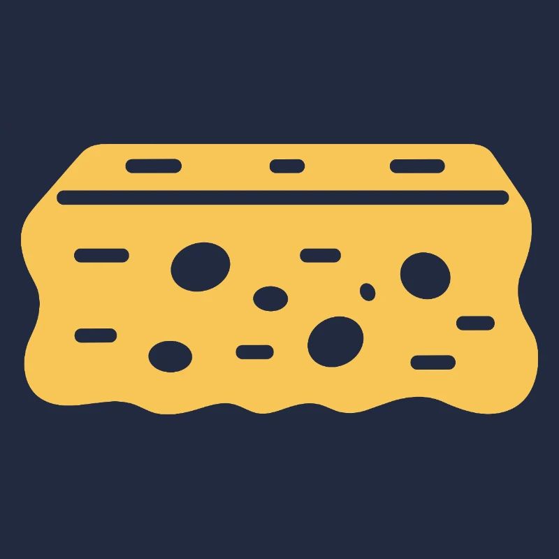 Abstract Natural Creative Sponge