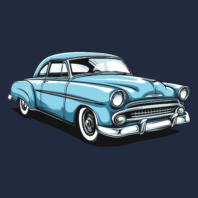 Nostalgisches Retro-Auto Design