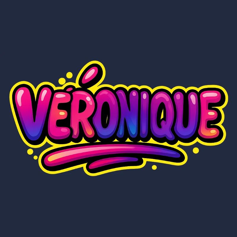 Graffiti Name Véronique printable on everything!