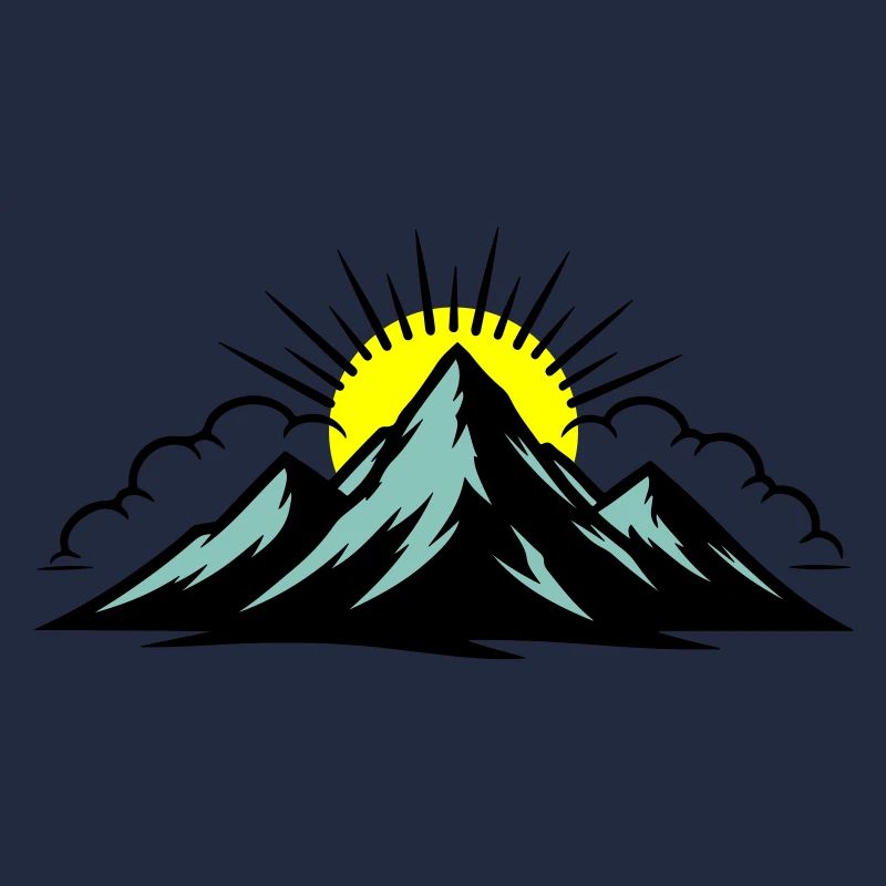 Berge Wolken Gipfel