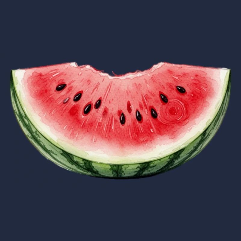Wassermelone aquarell 