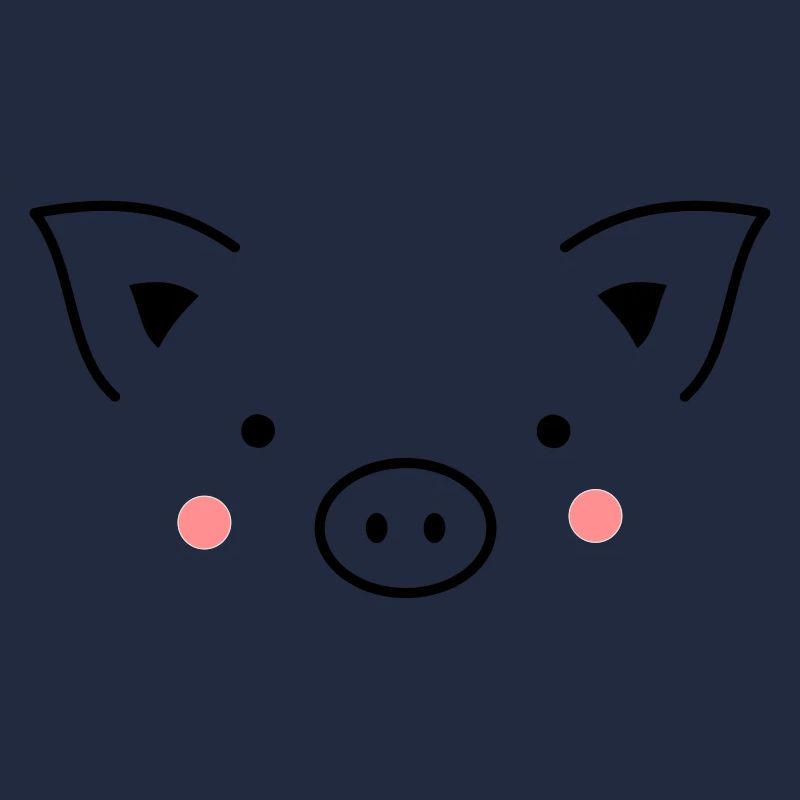 Schwein Sau Schweinchen Ferkel Eber I Geschenkidee