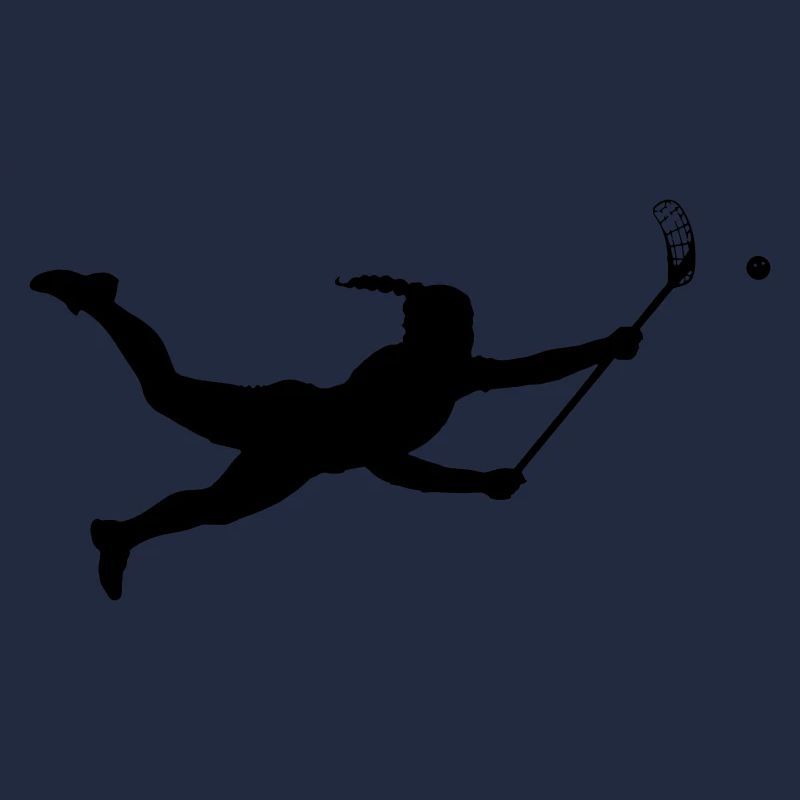 Flooball Girl Vector Graphics