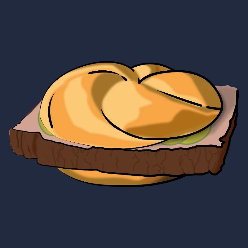 Leberkässemmel with extra style.