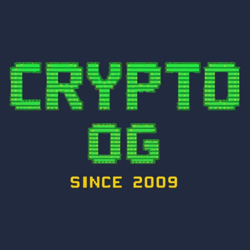 Krypto-Pioniere Retro-Logo