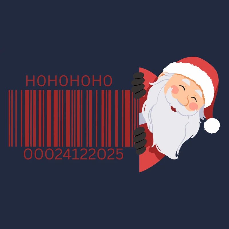 Barcodesanta Weihnachten