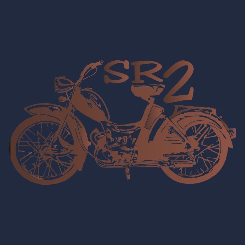 Simson SR2 rubinrot